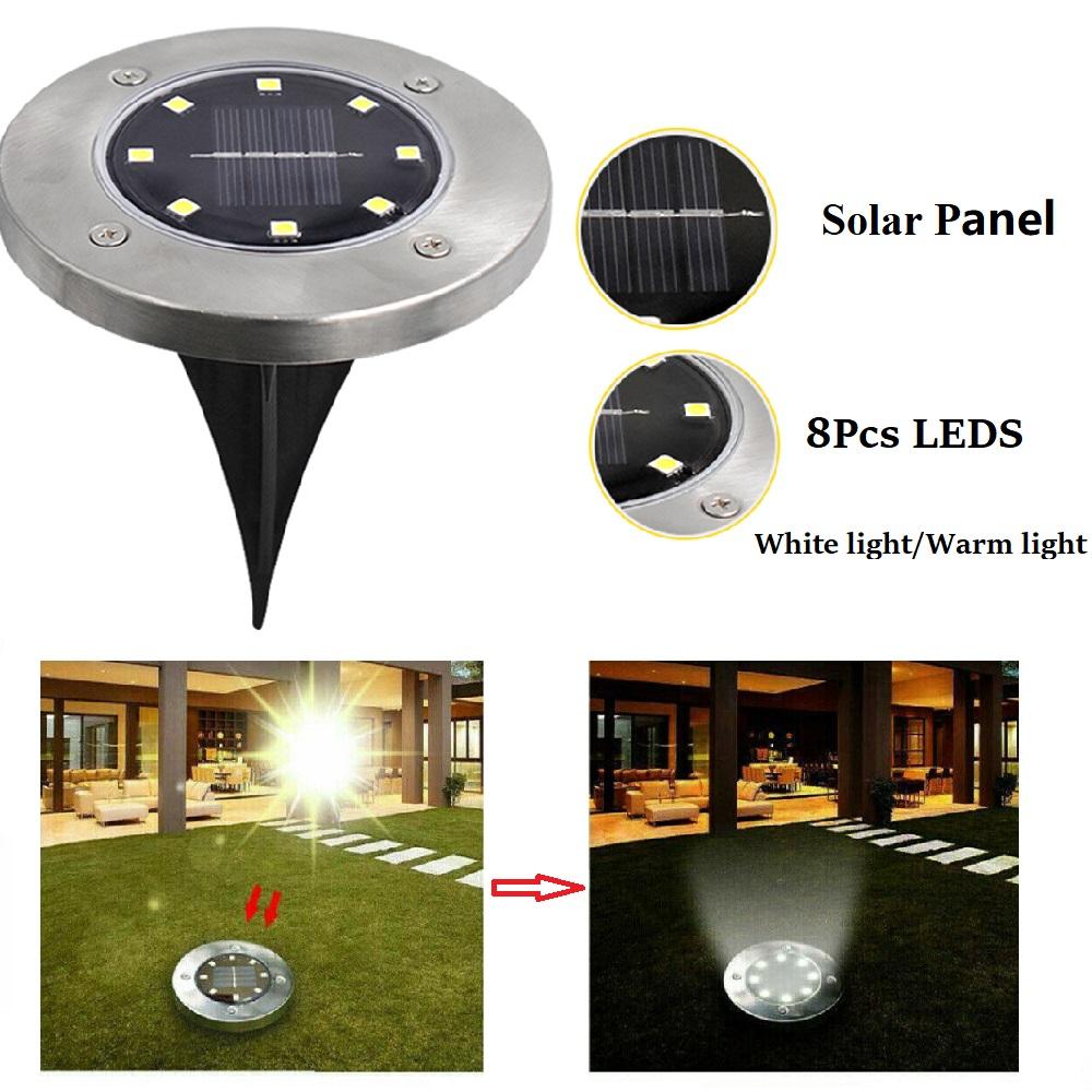 LEDs Solar Light Outdoor Garden Decking