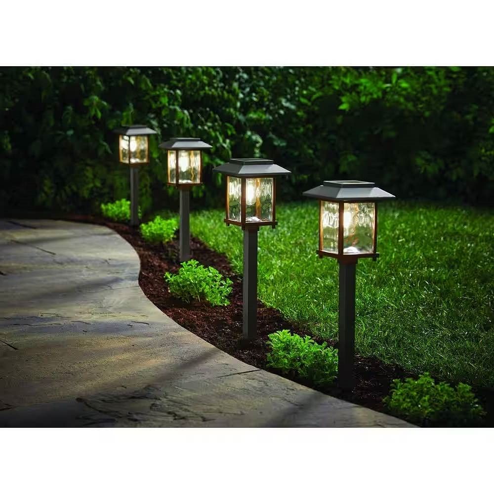 Bronze Gold Solar LED Light Set