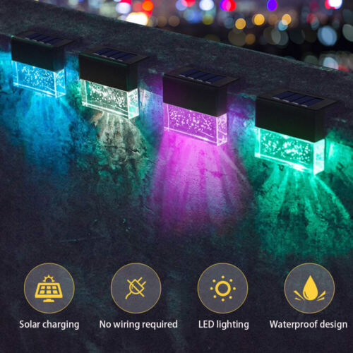 Outdoor Deck Lights Solar Color
