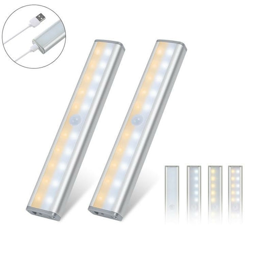 Motion LED Lights Rechargeable Battery